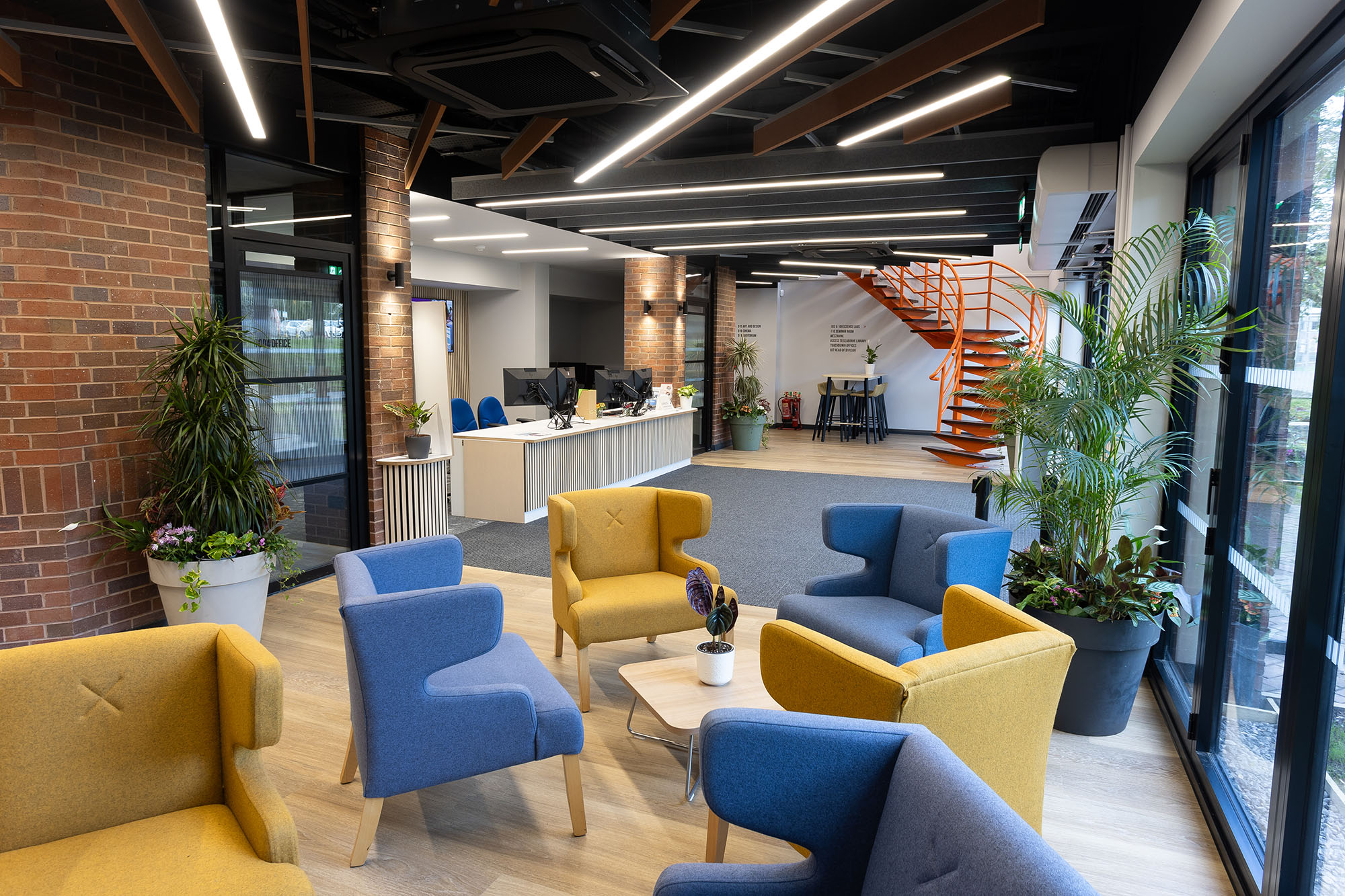 School of Education foyer.