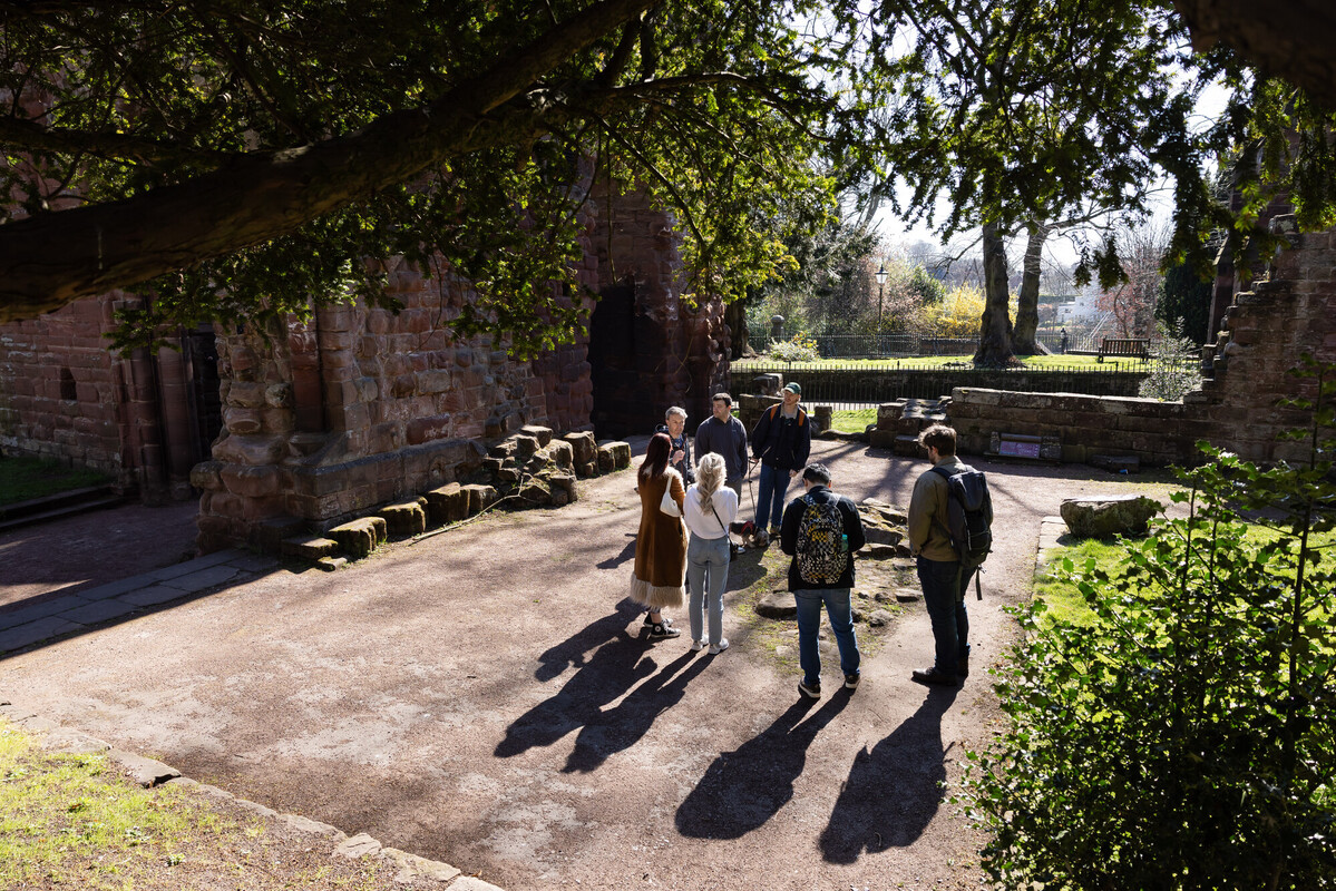history students in chester