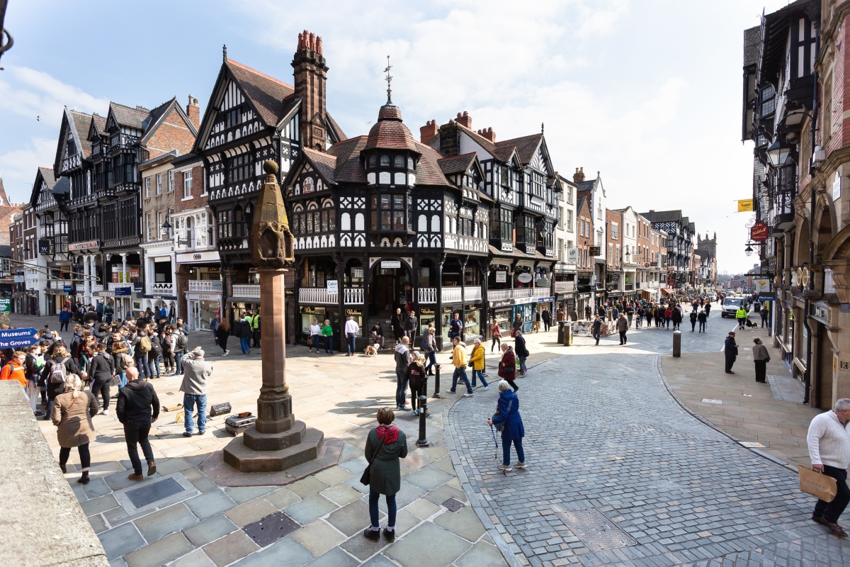 Chester city centre.