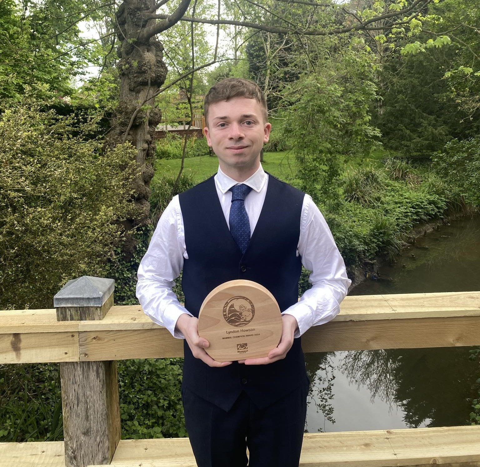 Lyndon Howson - Mammal Society winner