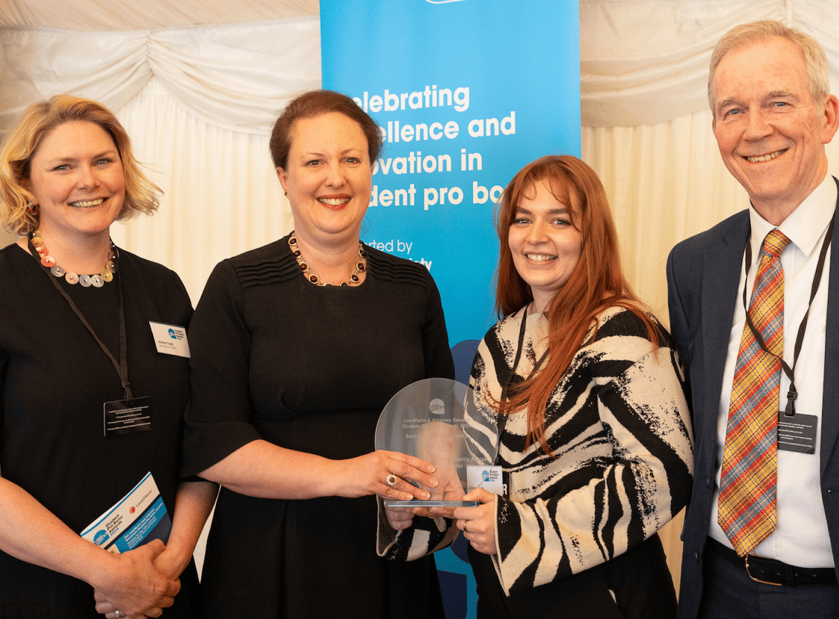 Chester Community Law Project (CCLP) Pro Bono Award