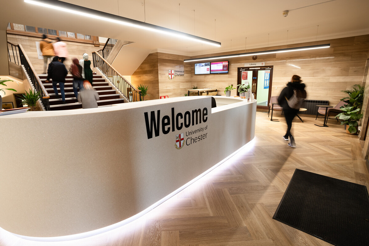 Wheeler building main reception area